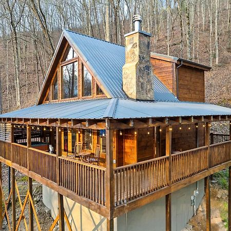Private! Hot Tub, Views, & Games Villa Sevierville Eksteriør billede